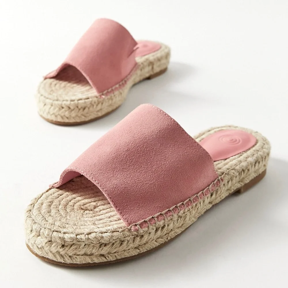 UO Suede Espadrille Sandals
